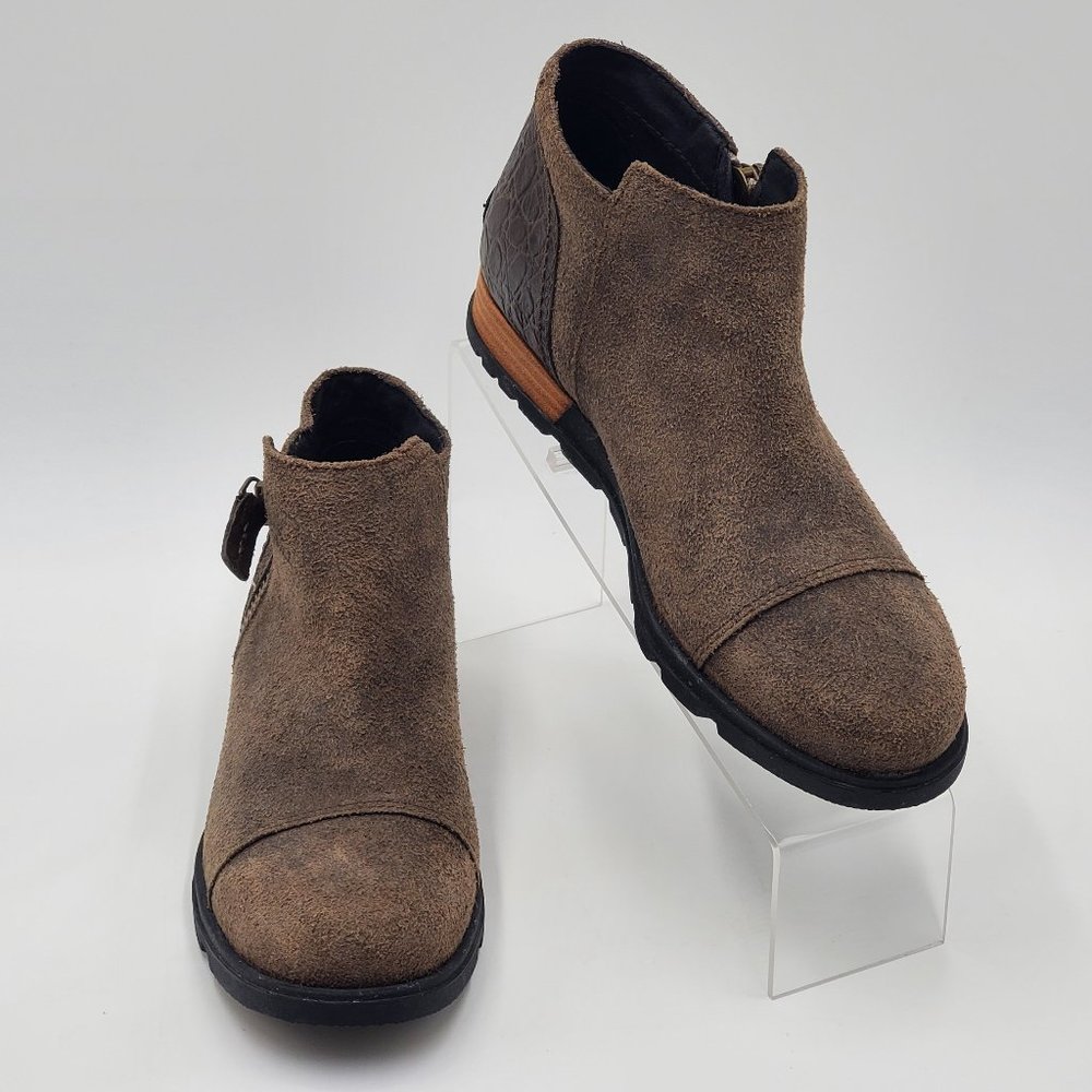 Sorel Suede & Leather Ankle Booties - Picture 3 of 16